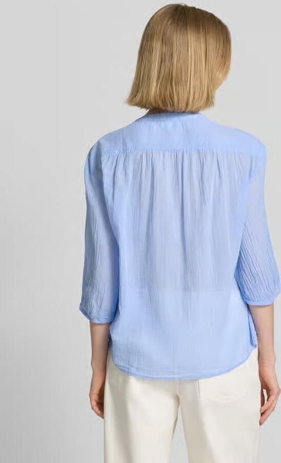 S.Oliver RED LABEL relaxed fit overhemdblouse van puur katoen