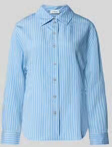 S.Oliver RED LABEL relaxed fit overhemdblouse van viscosemix