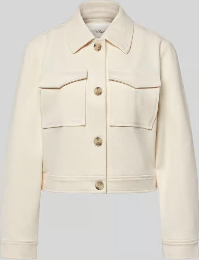 S.Oliver RED LABEL Relaxed fit overhemdjack met viscose - Foto 5