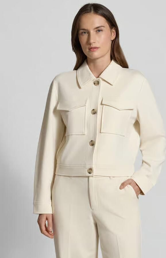 S.Oliver RED LABEL Relaxed Fit overhemdjack met viscosegehalte - Foto 5