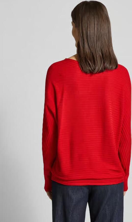 S.Oliver RED LABEL Relaxed fit pullover van viscosemix - Foto 5