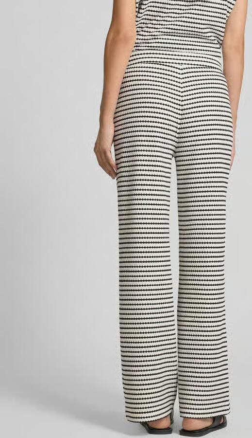 S.Oliver RED LABEL Relaxed fit stoffen broek met katoen - Foto 4
