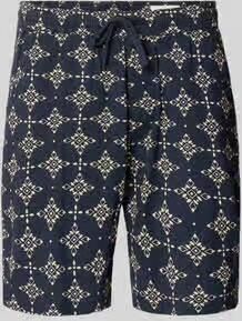 S.Oliver RED LABEL relaxed fit stoffen shorts van katoen