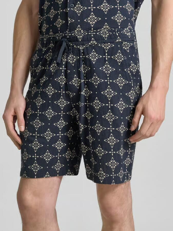 S.Oliver RED LABEL relaxed fit stoffen shorts van katoen
