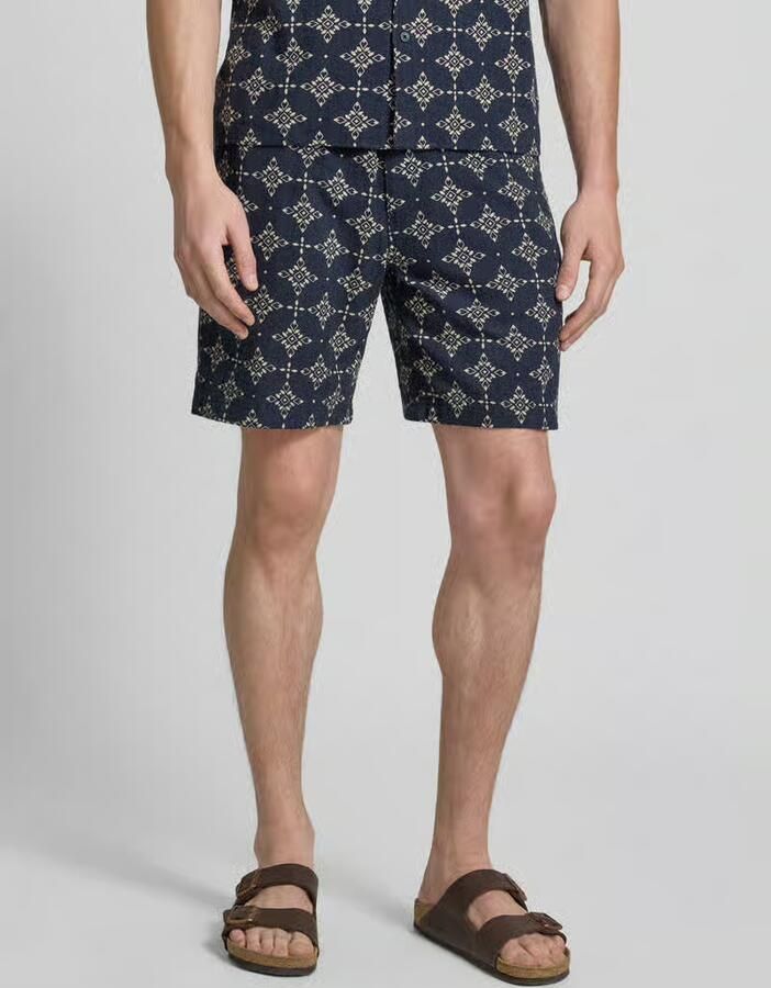 S.Oliver RED LABEL relaxed fit stoffen shorts van katoen - Foto 2