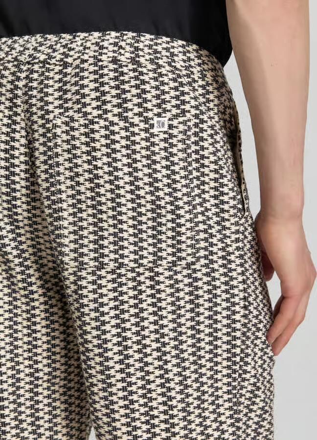 S.Oliver RED LABEL relaxed fit stoffen shorts van katoenmix - Foto 4