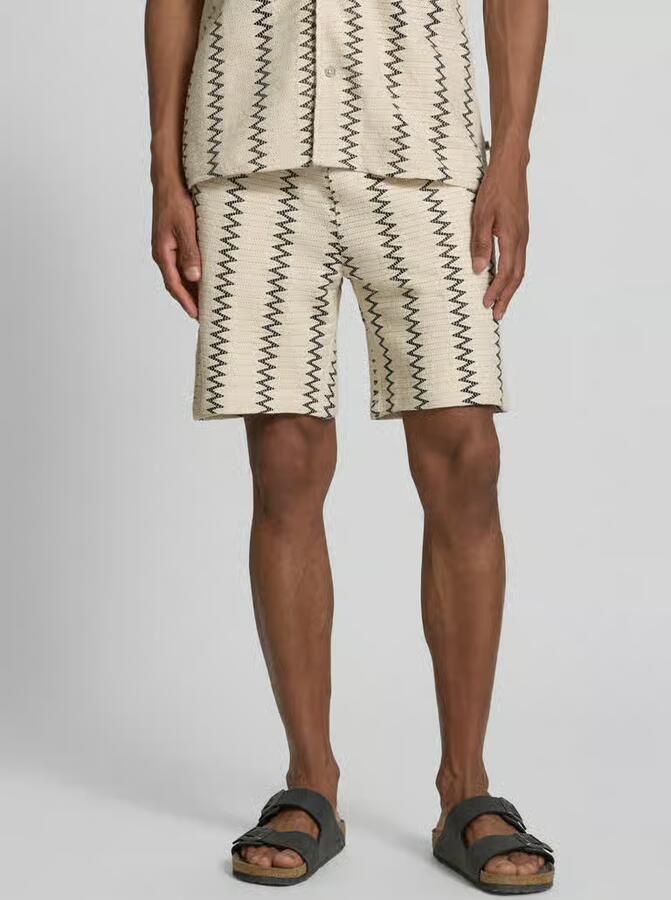 S.Oliver RED LABEL relaxed fit stoffen shorts van katoenmix - Foto 5
