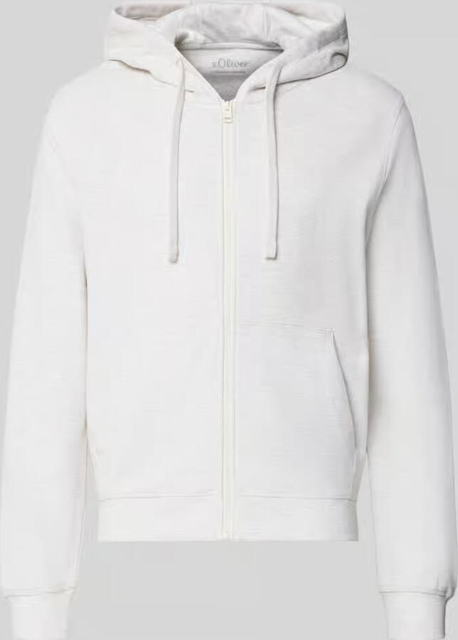 S.Oliver RED LABEL relaxed fit sweatjack van puur katoen