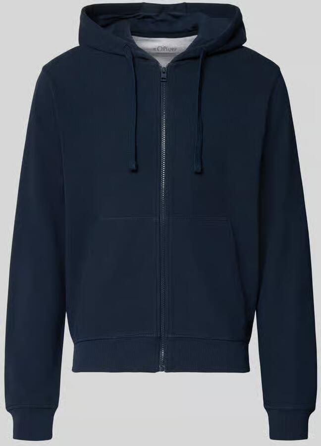 S.Oliver RED LABEL relaxed fit sweatjack van puur katoen