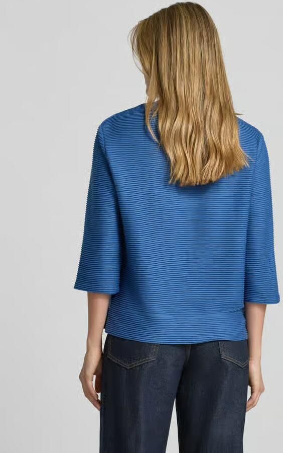 S.Oliver RED LABEL Relaxed fit sweatshirt met structuurmotief