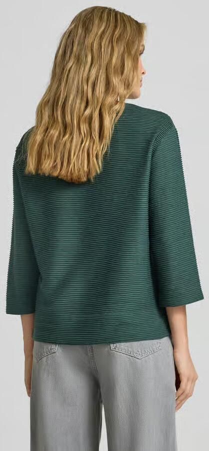 S.Oliver RED LABEL Relaxed fit sweatshirt met structuurmotief - Foto 3