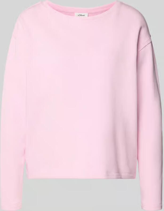 S.Oliver RED LABEL Relaxed fit sweatshirt van katoenmix - Foto 2