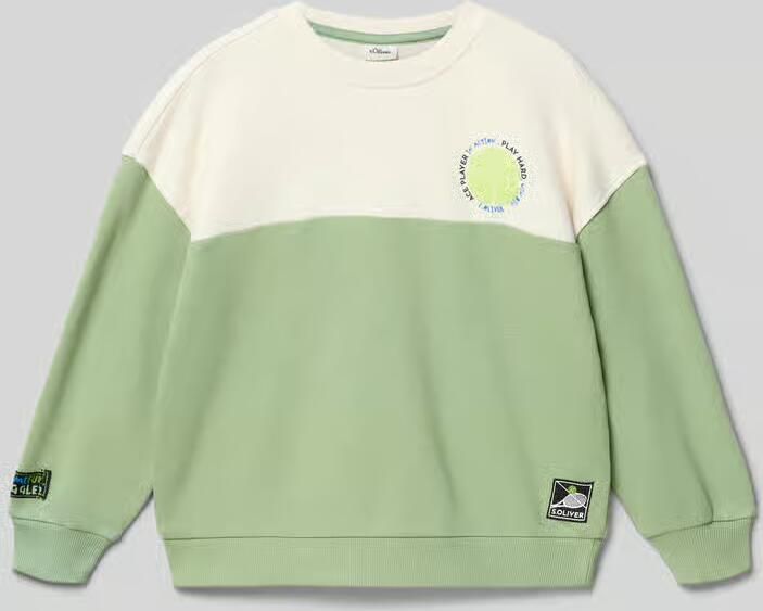 S.Oliver RED LABEL relaxed fit sweatshirt van katoenmix - Foto 5