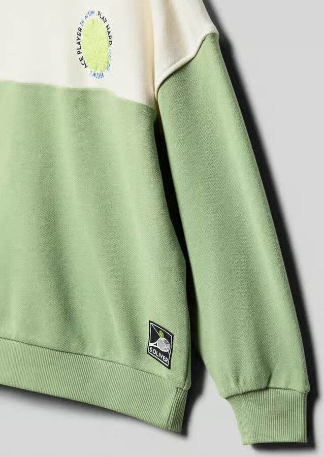 S.Oliver RED LABEL relaxed fit sweatshirt van katoenmix - Foto 4