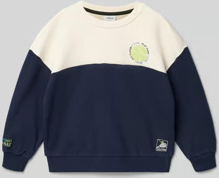 S.Oliver RED LABEL relaxed fit sweatshirt van katoenmix - Foto 2