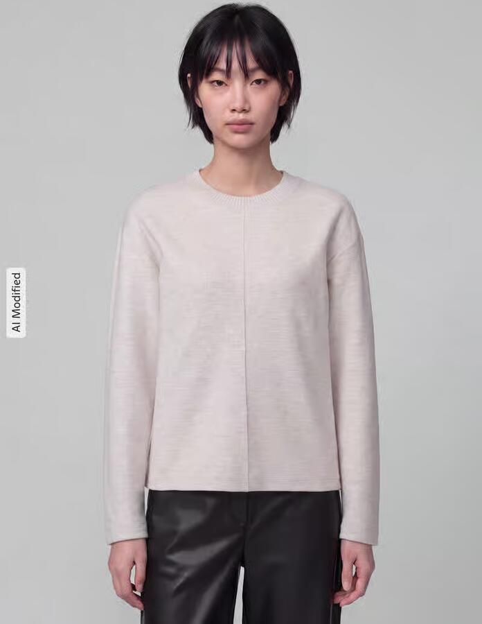 S.Oliver RED LABEL relaxed fit sweatshirt van katoenmix - Foto 3