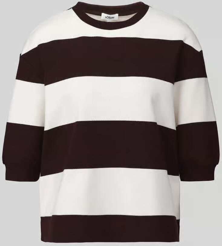 S.Oliver RED LABEL relaxed fit sweatshirt van katoenmix