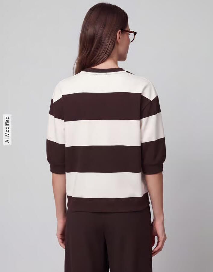 S.Oliver RED LABEL relaxed fit sweatshirt van katoenmix - Foto 2