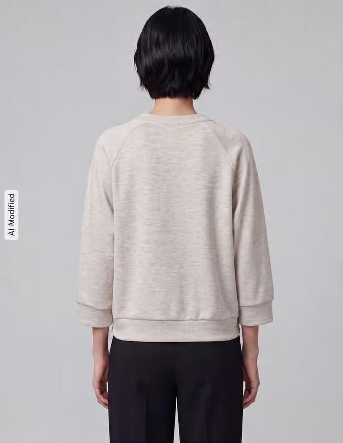 S.Oliver RED LABEL relaxed fit sweatshirt van katoenmix - Foto 3