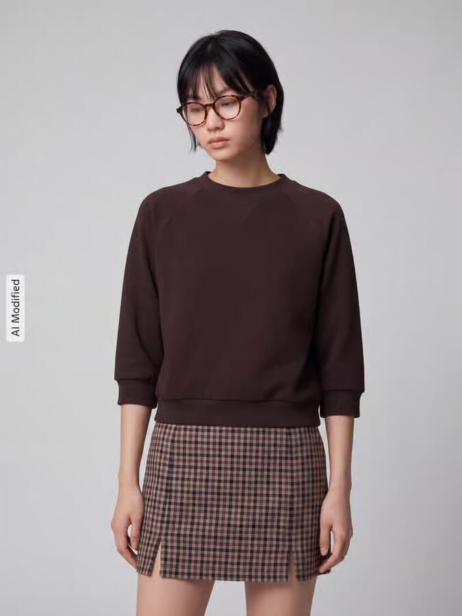 S.Oliver RED LABEL relaxed fit sweatshirt van katoenmix - Foto 2