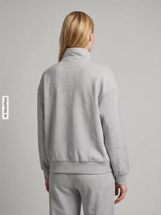 S.Oliver RED LABEL Relaxed fit sweatshirt van katoenmix s.Oliver x Heidi Klum - Foto 5
