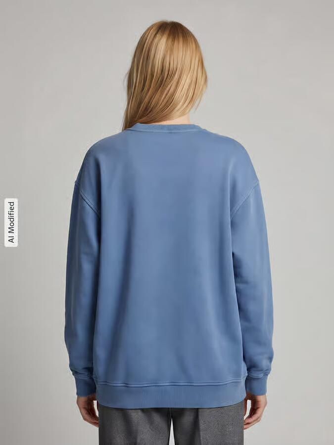 S.Oliver RED LABEL Relaxed fit sweatshirt van katoenmix s.Oliver x Heidi Klum - Foto 3