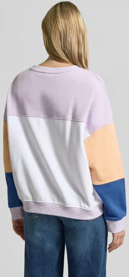 S.Oliver RED LABEL Relaxed fit sweatshirt van katoenmix s.Oliver x Heidi Klum - Foto 5