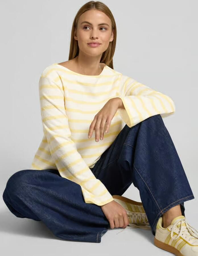 S.Oliver RED LABEL relaxed fit sweatshirt van puur katoen
