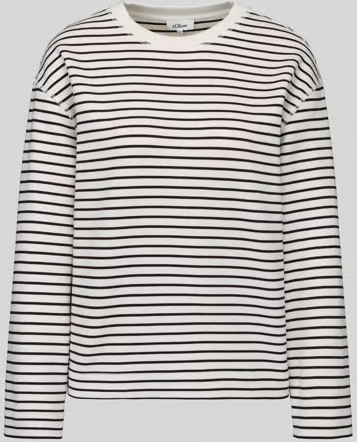 S.Oliver RED LABEL relaxed fit sweatshirt van viscosemix - Foto 2