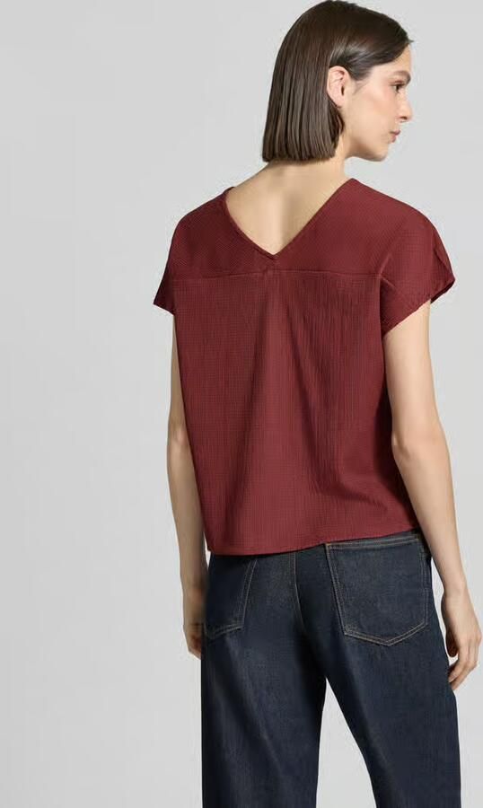 S.Oliver RED LABEL relaxed fit T-shirt met all-over motief - Foto 7