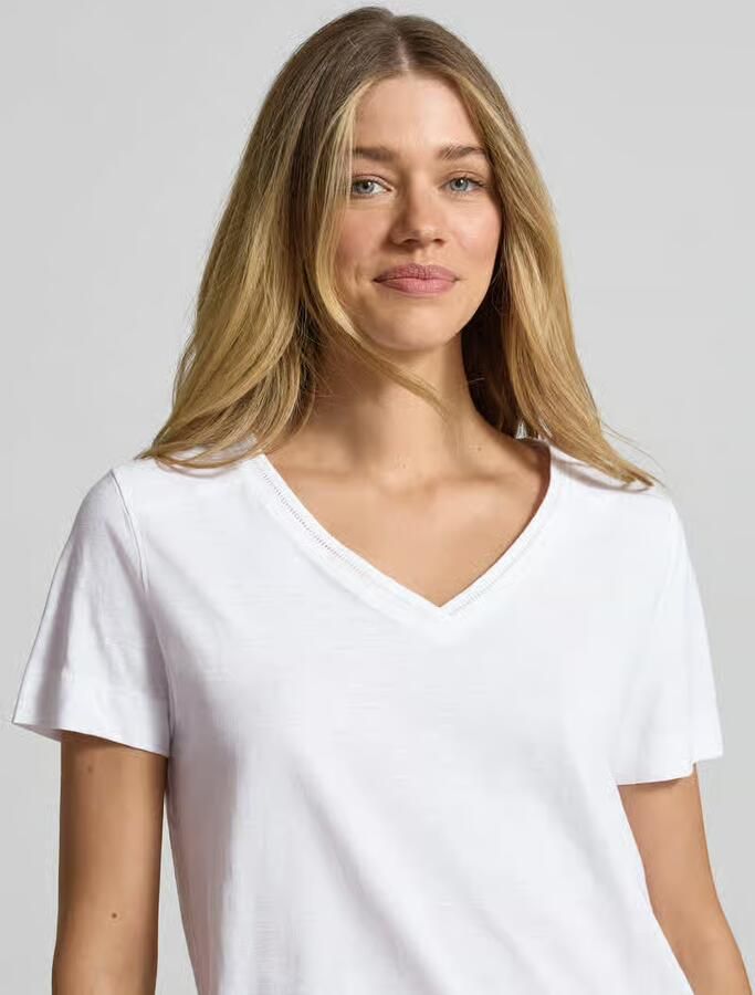 S.Oliver RED LABEL relaxed fit T-shirt van puur katoen - Foto 3