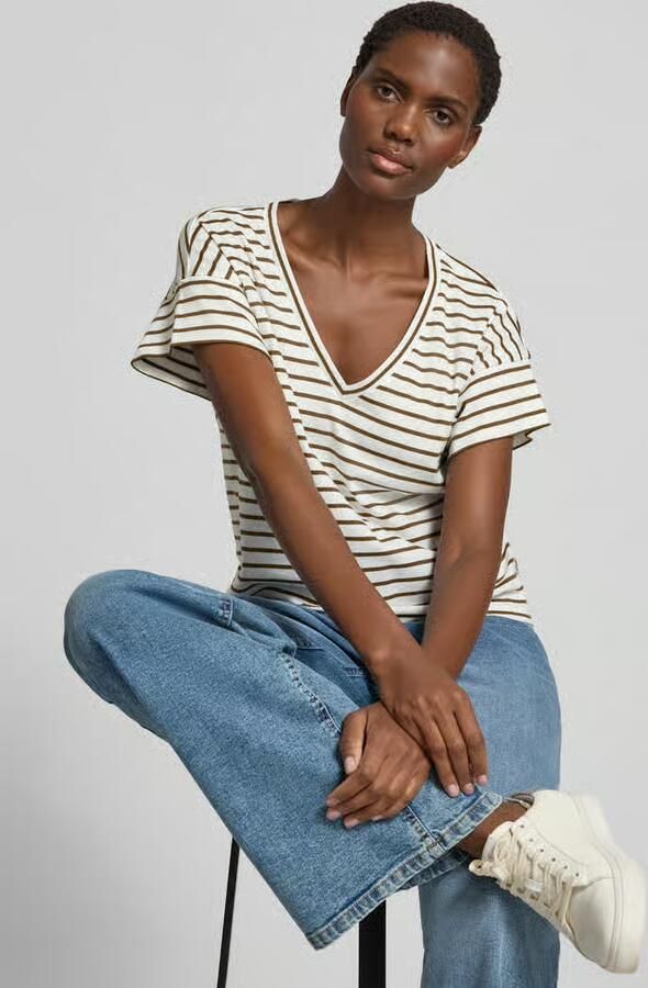 S.Oliver RED LABEL relaxed fit T-shirt van puur katoen - Foto 4