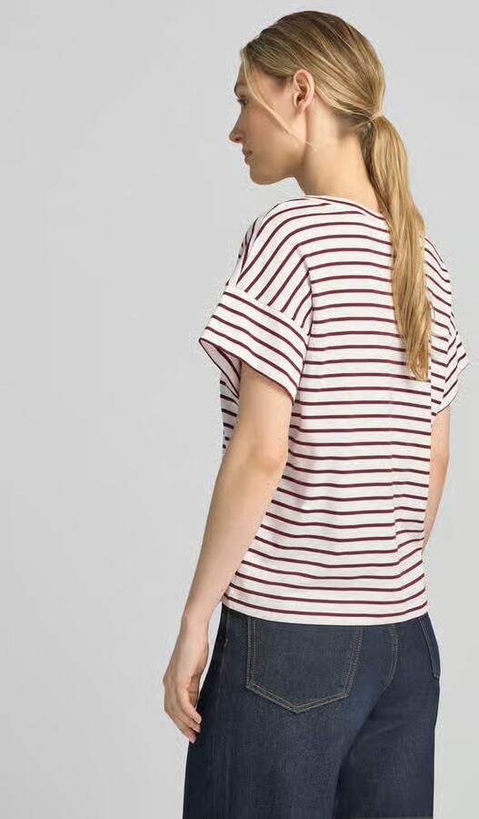 S.Oliver RED LABEL relaxed fit T-shirt van puur katoen - Foto 5