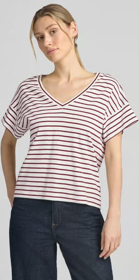S.Oliver RED LABEL relaxed fit T-shirt van puur katoen - Foto 6