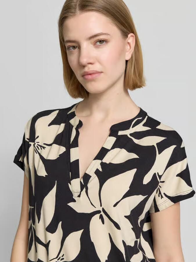 S.Oliver RED LABEL relaxed fit T-shirt van viscosemix - Foto 4