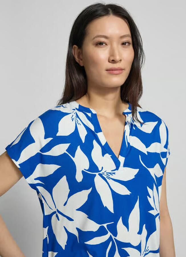 S.Oliver RED LABEL relaxed fit T-shirt van viscosemix - Foto 4