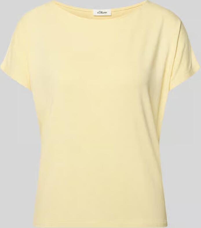 S.Oliver RED LABEL relaxed fit T-shirt van viscosemix - Foto 5
