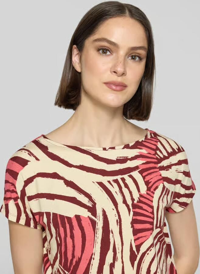 S.Oliver RED LABEL relaxed fit T-shirt van viscosemix - Foto 4