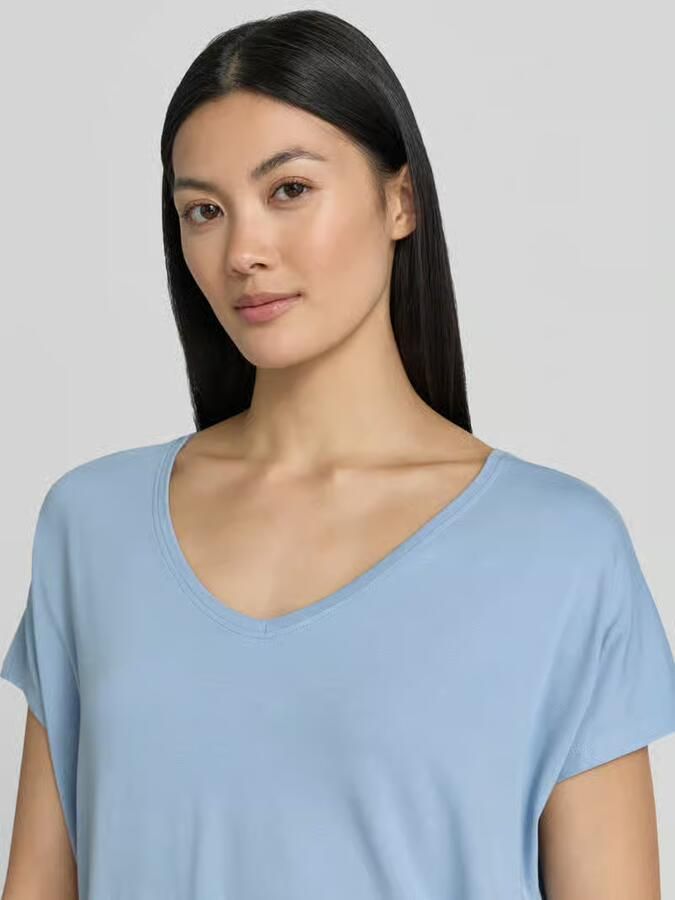S.Oliver RED LABEL relaxed fit T-shirt van viscosemix - Foto 4