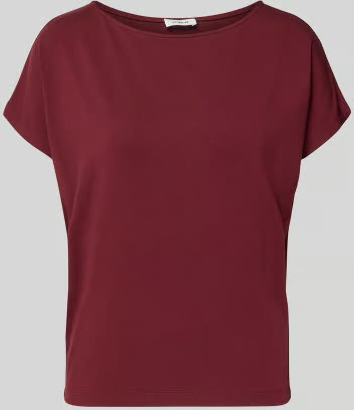 S.Oliver RED LABEL relaxed fit T-shirt van viscosemix - Foto 5