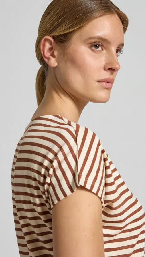 S.Oliver RED LABEL relaxed fit T-shirt van viscosemix - Foto 4