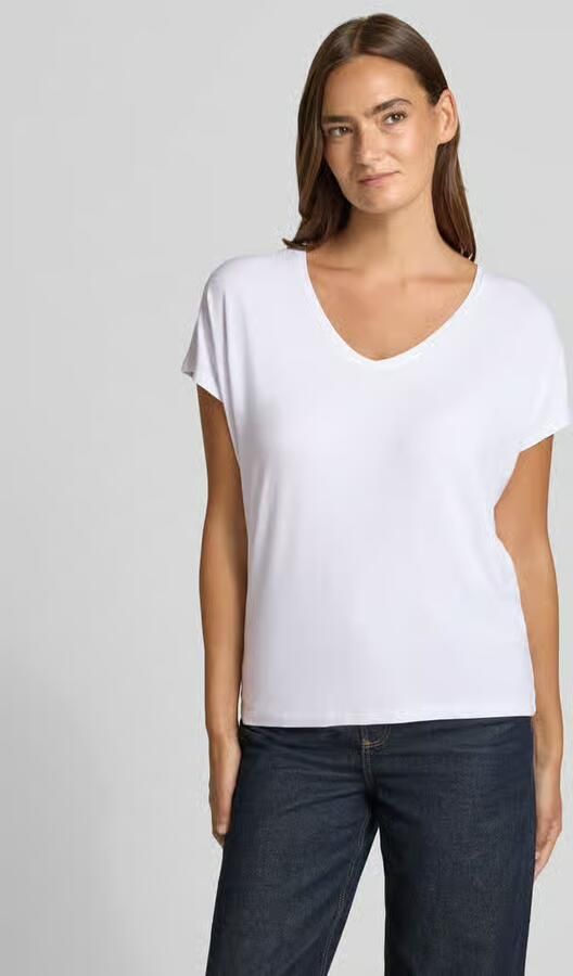 S.Oliver RED LABEL relaxed fit T-shirt van viscosemix - Foto 5