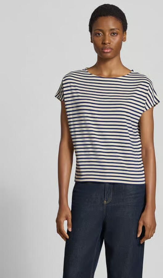 S.Oliver RED LABEL relaxed fit T-shirt van viscosemix - Foto 5