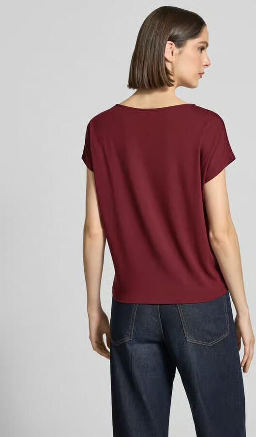 S.Oliver RED LABEL relaxed fit T-shirt van viscosemix - Foto 6