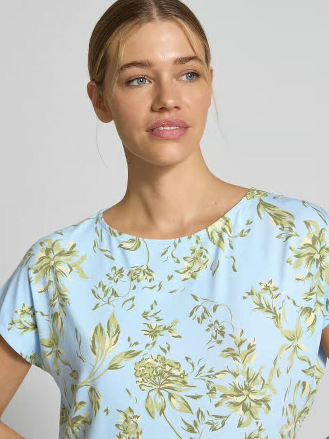 S.Oliver RED LABEL relaxed fit T-shirt van zachte viscosemix - Foto 4