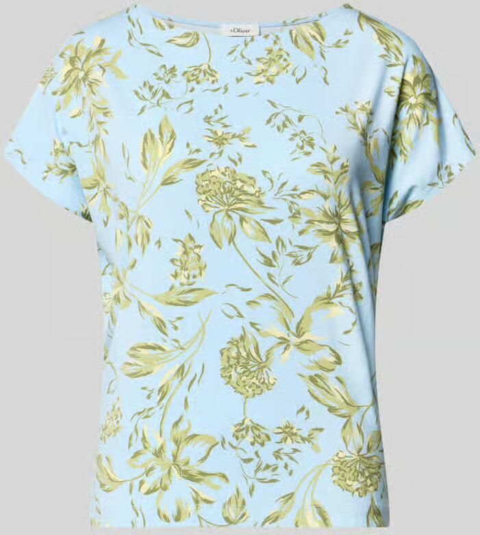 S.Oliver RED LABEL relaxed fit T-shirt van zachte viscosemix - Foto 5