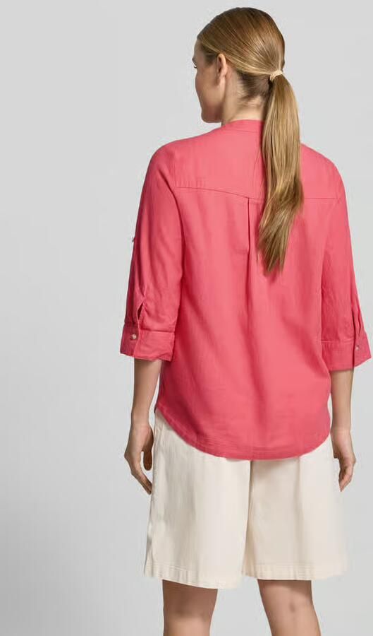 S.Oliver RED LABEL relaxed fit tuniek van mix van linnen en viscose - Foto 4