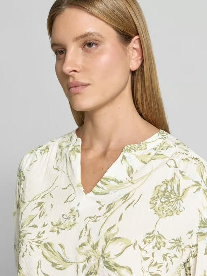 S.Oliver RED LABEL relaxed fit tuniek van mix van viscose en katoen - Foto 4