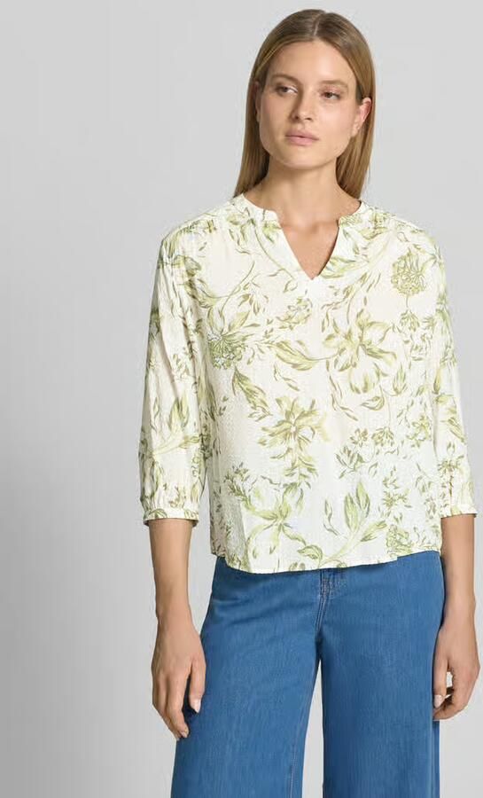 S.Oliver RED LABEL relaxed fit tuniek van mix van viscose en katoen - Foto 6