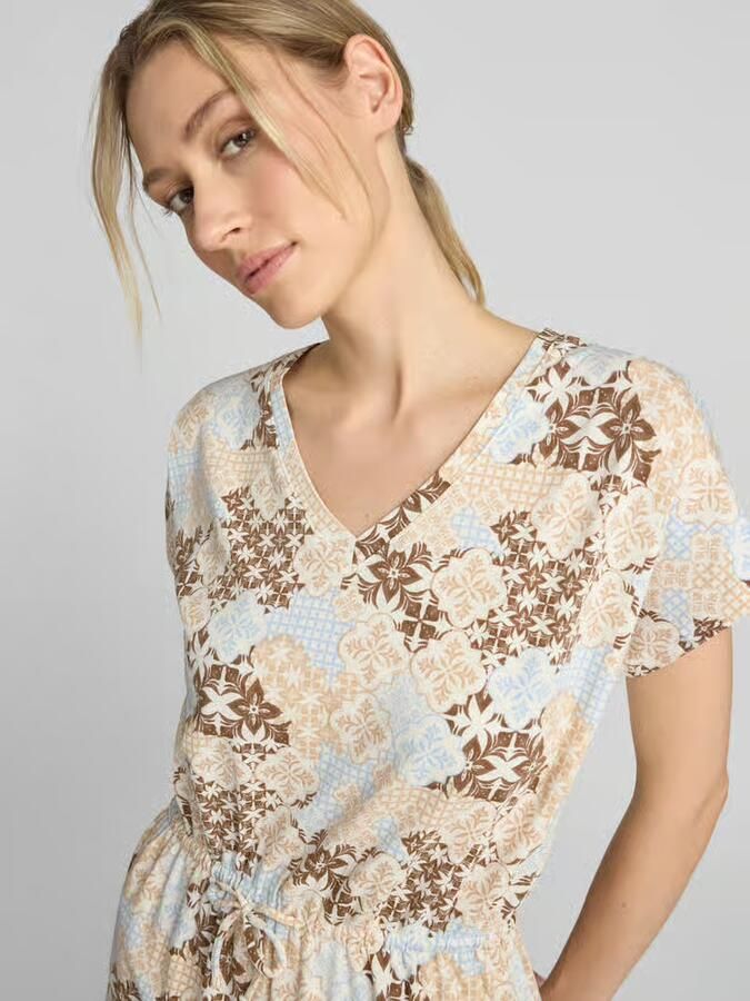 S.Oliver RED LABEL relaxed fit vrijetijdsjurk van katoenmix - Foto 3